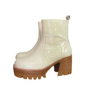 Jeffery Campbell White QUAVO Platform Boots